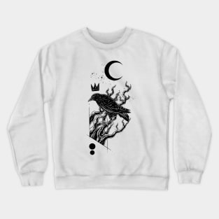 King Crow Crewneck Sweatshirt